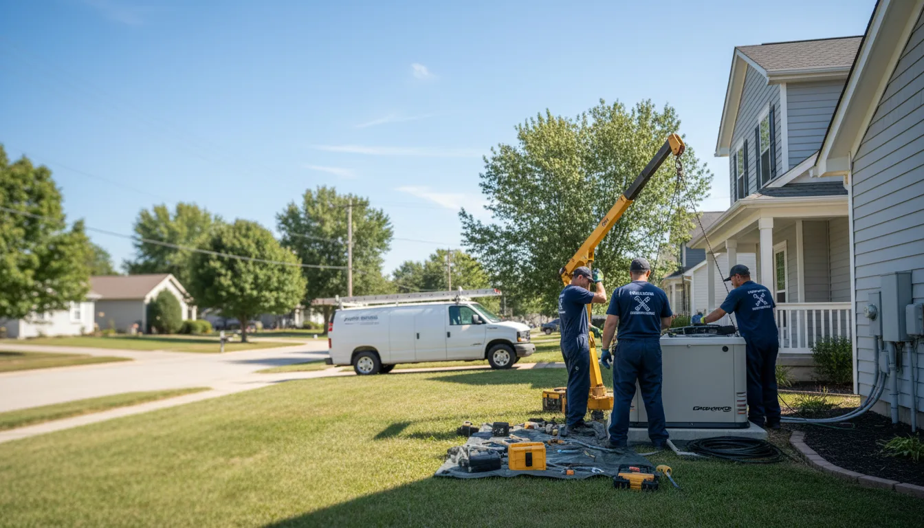 Generator Installation in Farlington, KS near me